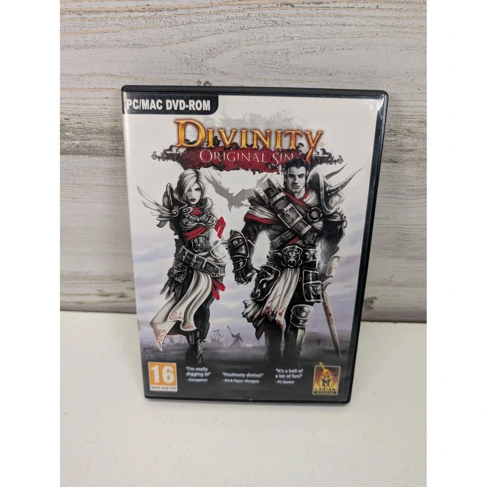 Divinity: Original Sin 2 PC Mac Game Larian Studios PAL 2014‎ Manual PEGI 16